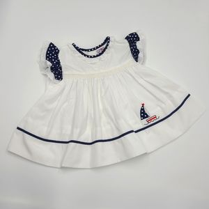 Vintage Petit Ami sailboat dress size 18 months